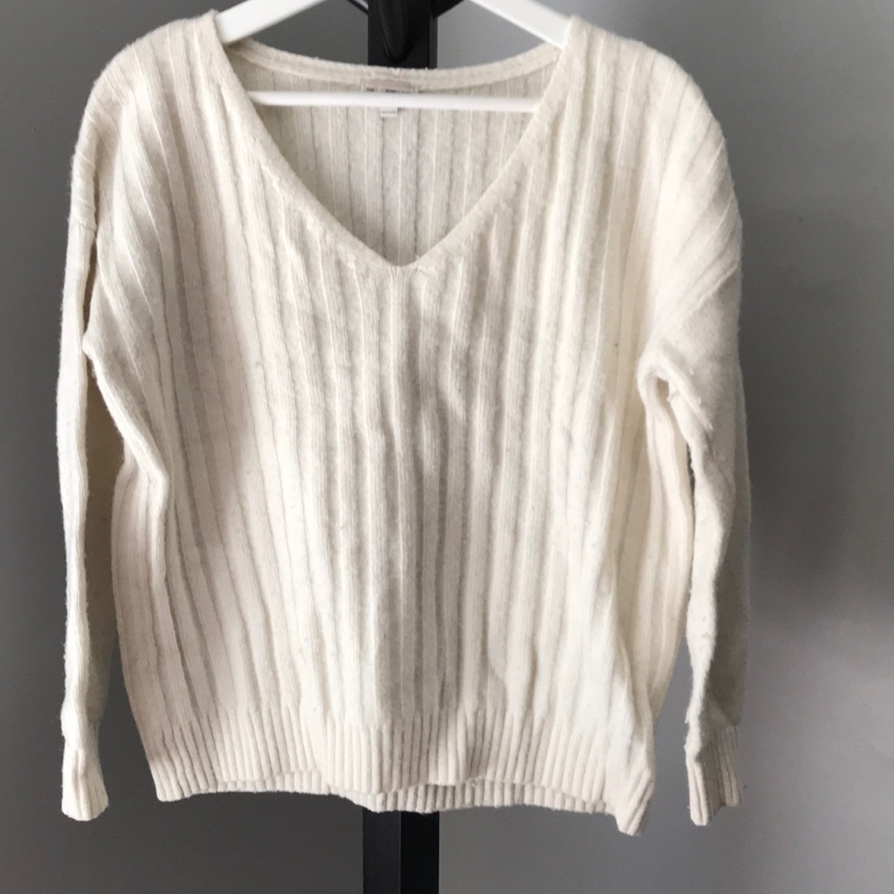 Cream Knit Sweater